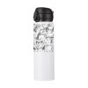 Sublimation 500ml/17oz Pop Lid Stainless Steel Bottle (White) Thumbnail