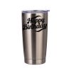 20oz Sublimation Blank Stainless Steel Tumbler (Silver) Thumbnail