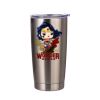 20oz Sublimation Blank Stainless Steel Tumbler (Silver) Thumbnail