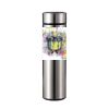 16oz/450ml Sublimation Smart Stainless Steel Flask w/ Temperature Display (Silver) Thumbnail