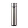 16oz Stainless Steel Flask with Temperature Display (Silver) Thumbnail