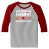 Raglan 3/4 Roundneck Shirt (Gray Body) Thumbnail