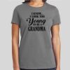 Premium Cotton CVC Roundneck T-shirt (Ladies) Thumbnail