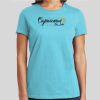 Premium Cotton CVC Roundneck T-shirt (Ladies) Thumbnail